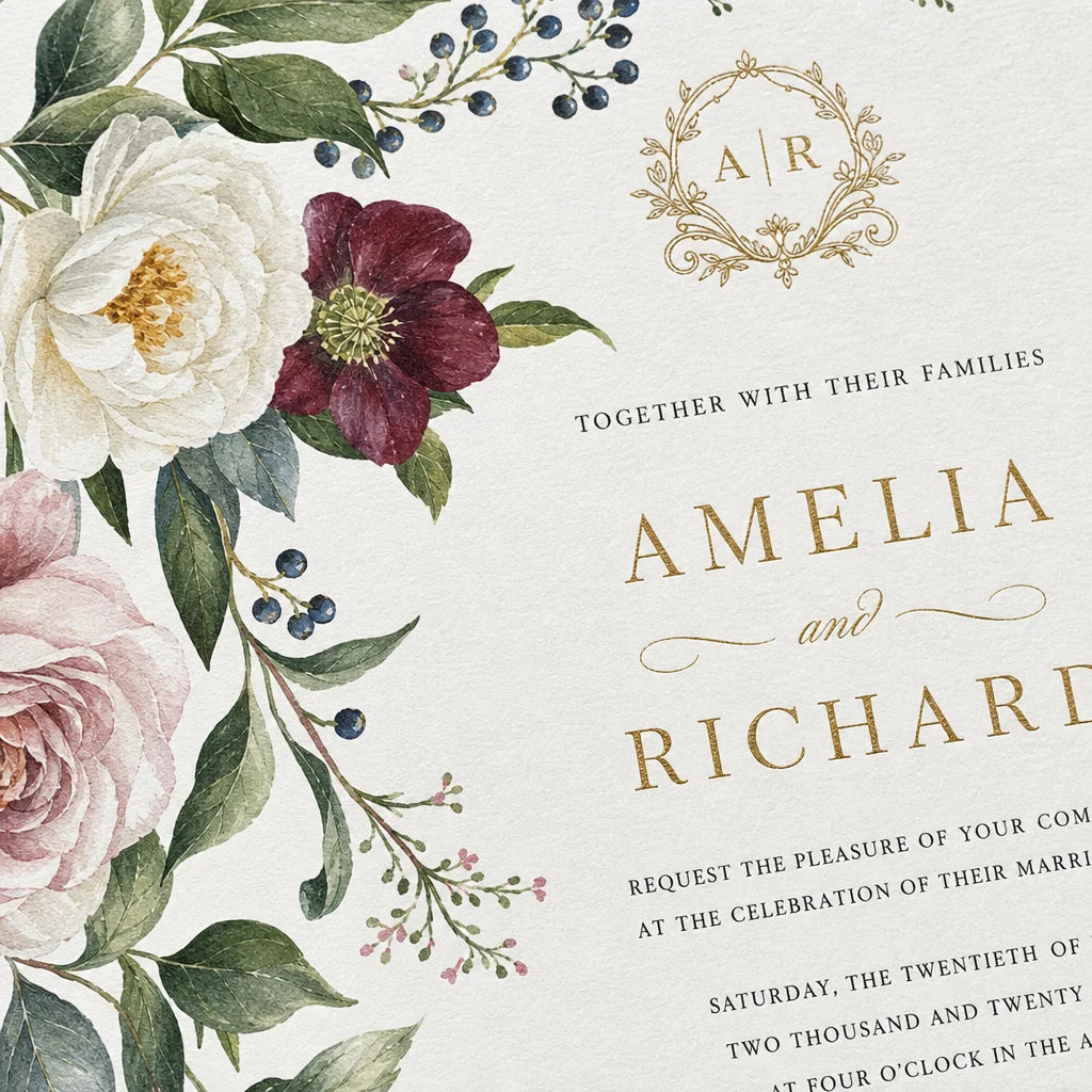 Flat Print Invitations: Digital Printing for Luxury Events