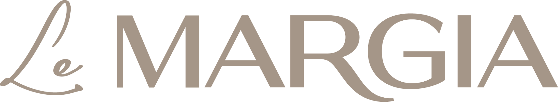 Logo of Le Margia with a elegant font style.