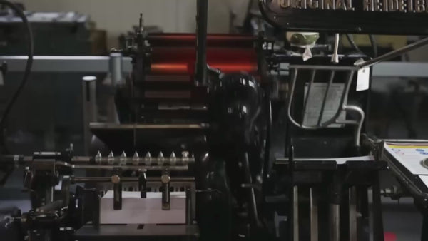 heidelberg letterpress printing machine